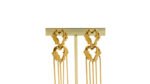 hartjes yara hangers goud oorbellen
