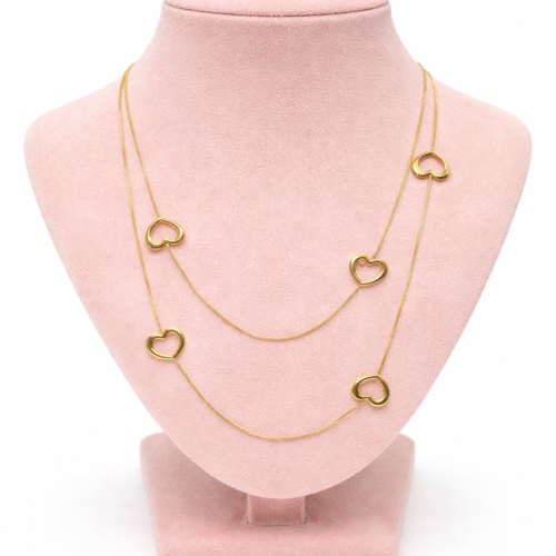 ketting ivy hartjes
